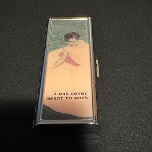 Cute silvered mirrored case